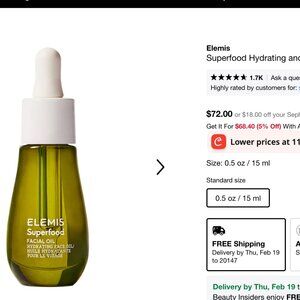 Elemis - Superfood Facial Oil